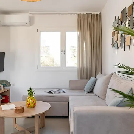 Emerald Sunset Villa, Orkos Beach, By Naxosvibe *