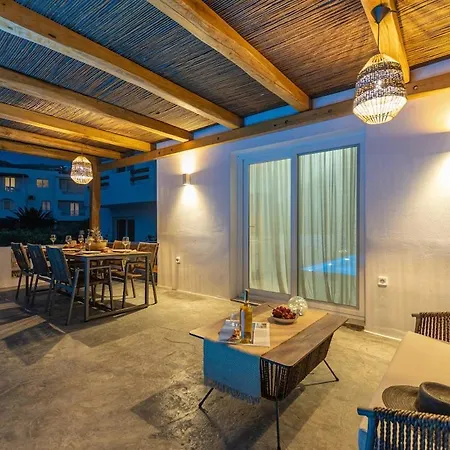 Emerald Sunset Villa, Orkos Beach, By Naxosvibe Villa *