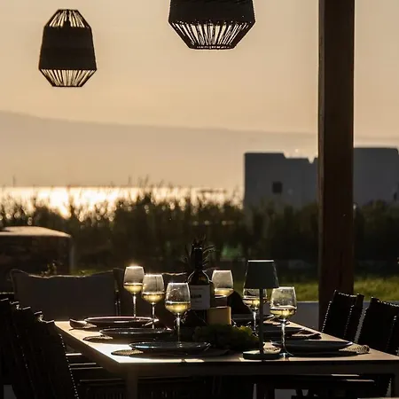 Villa Emerald Sunset Villa, Orkos Beach, By Naxosvibe