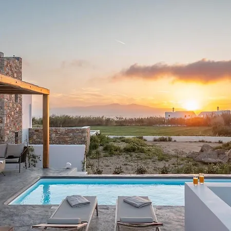 Emerald Sunset Villa, Orkos Beach, By Naxosvibe Pláka
