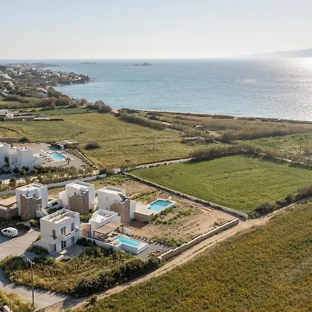 Villa Emerald Sunset Villa, Orkos Beach, By Naxosvibe Pláka