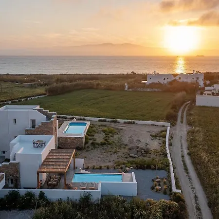 Emerald Sunset Villa, Orkos Beach, By Naxosvibe * Pláka