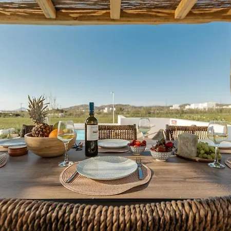 Villa Emerald Sunset Villa, Orkos Beach, By Naxosvibe *